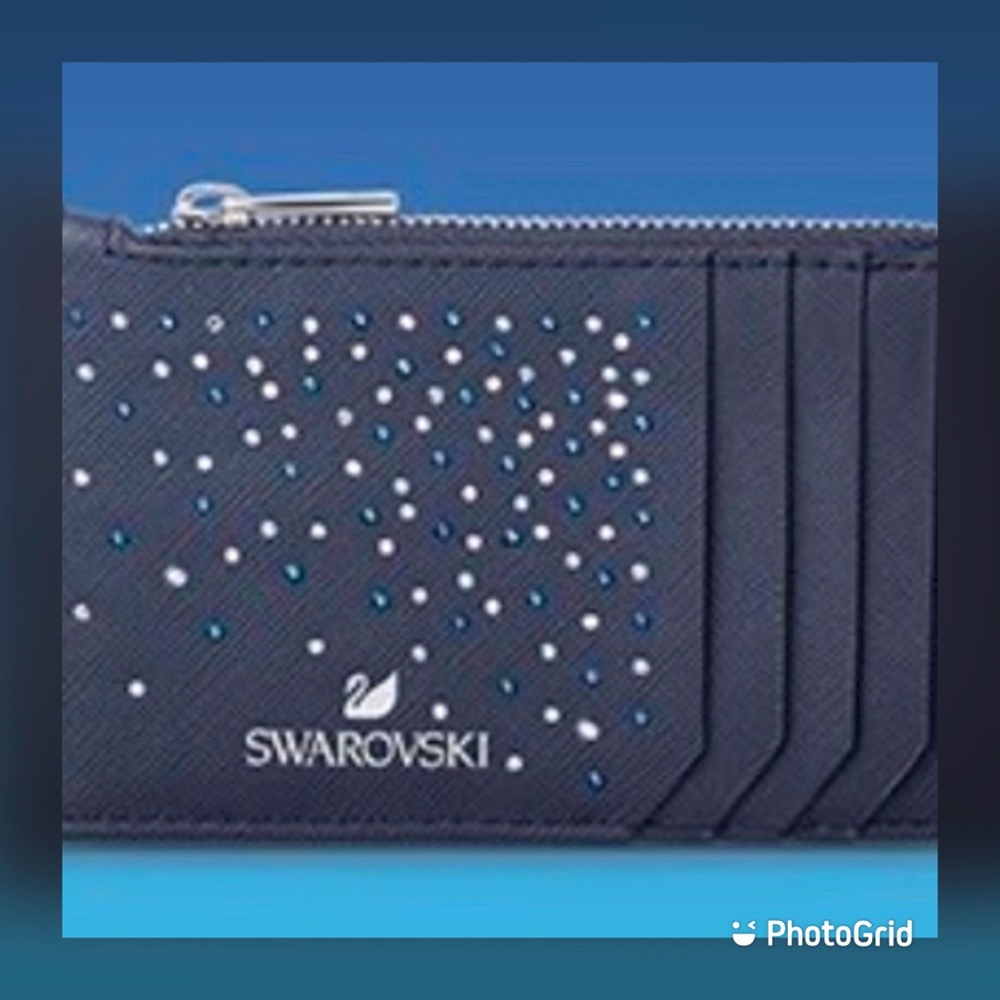 💎🔷Swarovski 2020 Sparkling Wallet Card Holder Card Case🔷💎